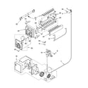Kenmore 10675244400 icemaker parts diagram