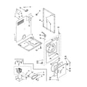 Kenmore 11084182401 cabinet parts diagram