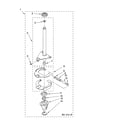Kenmore 11016732500 brake and drive tube parts diagram