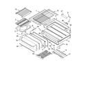 Kenmore 66572172302 bake drawer & broiler parts, miscellaneous parts diagram