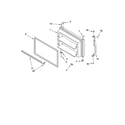 Kenmore 10664264401 freezer door parts diagram