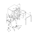Kenmore 66517849401 tub assembly parts diagram