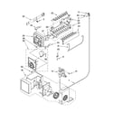 Kenmore Elite 10674916401 icemaker parts diagram