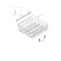 Kenmore 66517352301 upper rack and track parts diagram