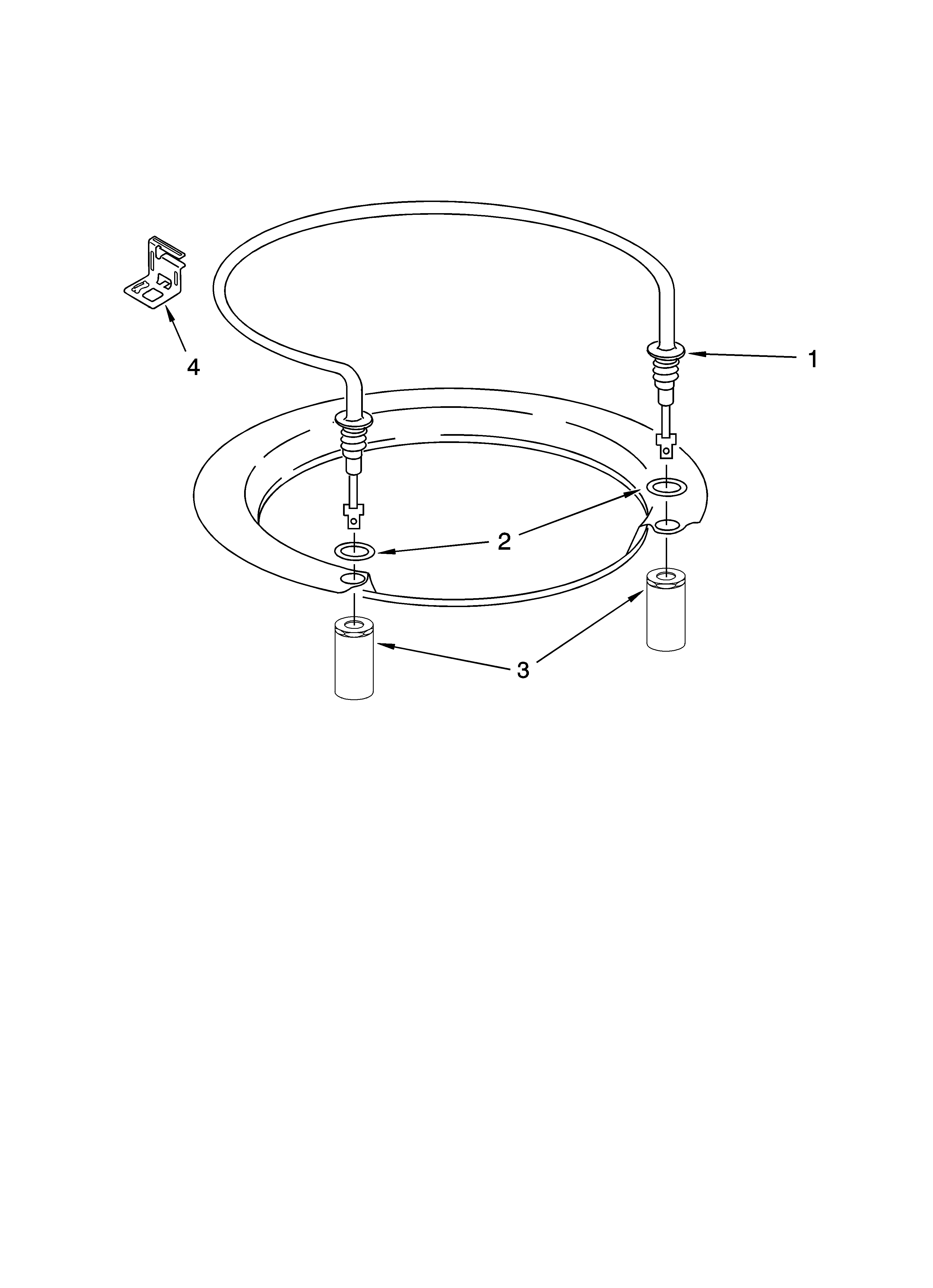 Kenmore 66516874000 heater parts diagram