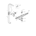 Kenmore 66517023401 upper wash and rinse parts diagram