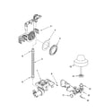 Kenmore Elite 66517059400 fill and overfill parts diagram
