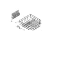 Kenmore 66516342300 lower rack parts diagram