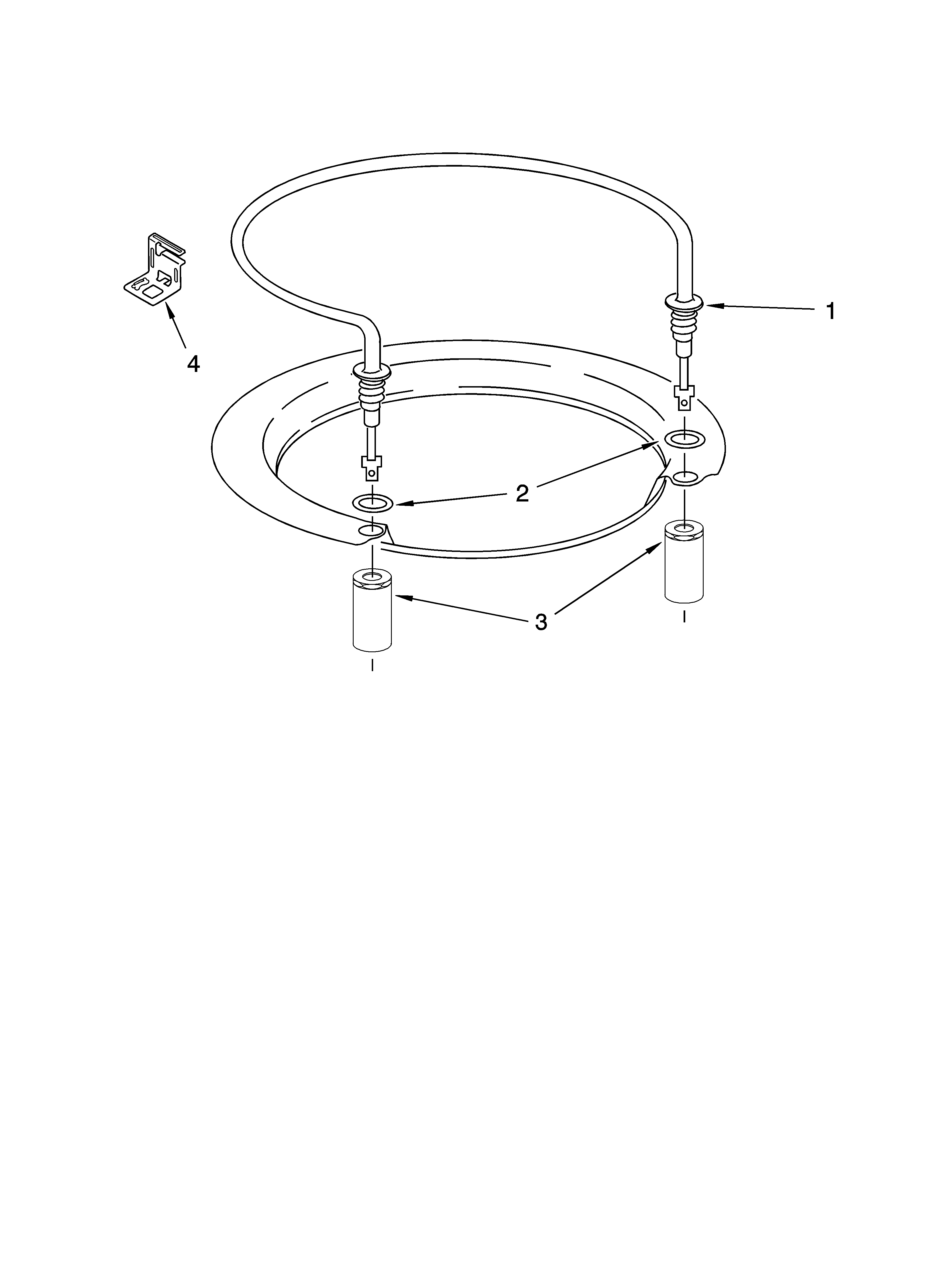 Kenmore 66516374300 heater parts diagram