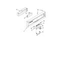 Kenmore 66517372301 control panel parts diagram