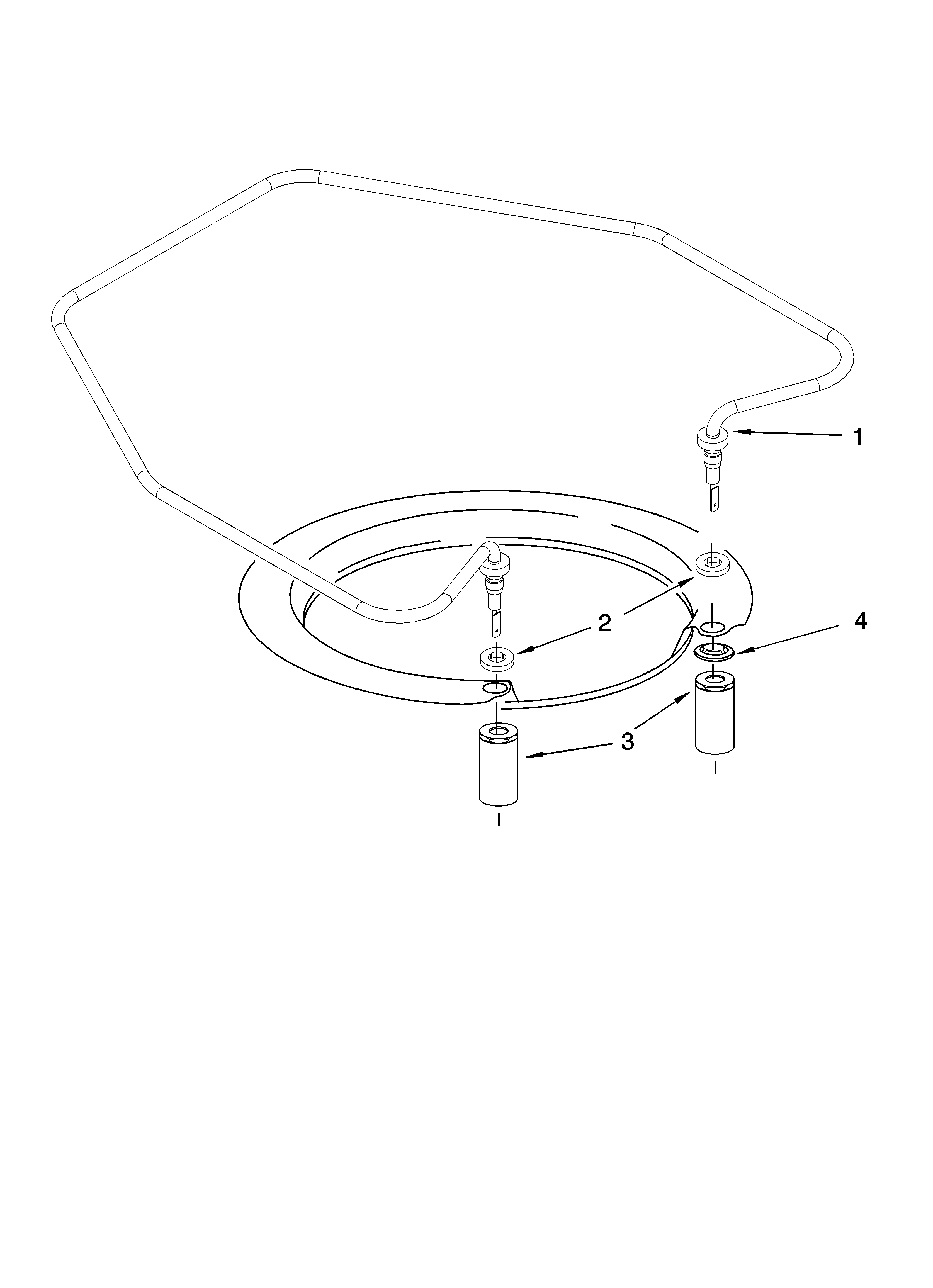 Kenmore 66516473300 heater parts diagram