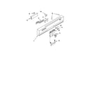 Kenmore 66516489300 control panel parts diagram