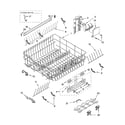 Kenmore 66516482300 upper rack and track parts diagram