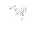Kenmore 66516509200 control panel parts diagram