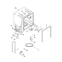 Kenmore 66516509200 tub and frame parts diagram