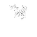 Kenmore 66516534200 control panel parts diagram