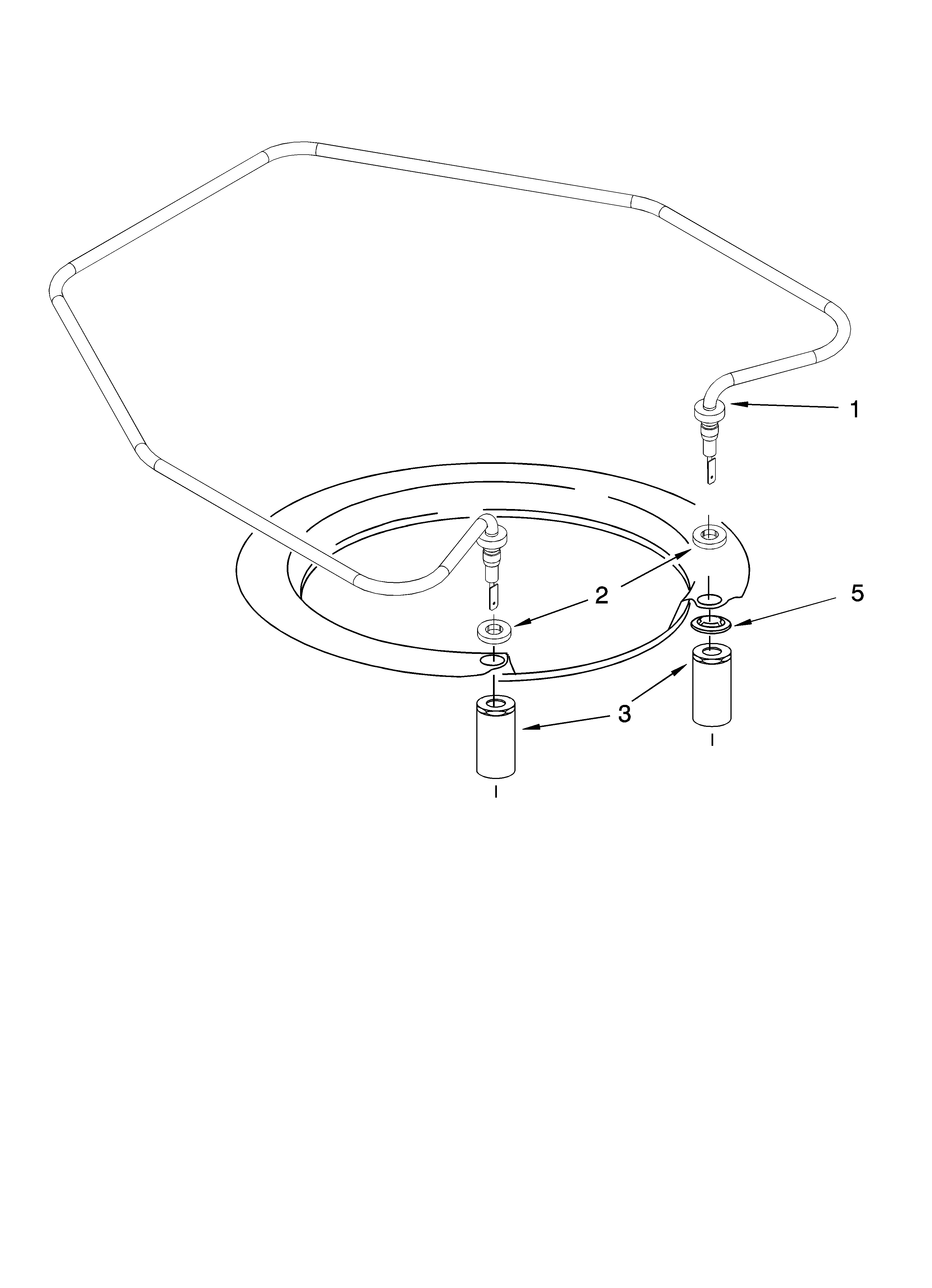 Kenmore 66516589201 heater parts diagram
