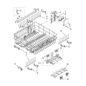 Kenmore 66517584202 upper rack and track parts diagram