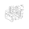 Kenmore 66595153300 control panel parts diagram