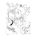 Kenmore 11076112500 cabinet parts diagram