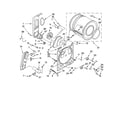 Kenmore 11076112500 bulkhead parts, optional parts (not included) diagram