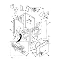 Kenmore 11076522500 cabinet parts diagram