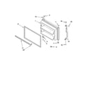 Kenmore 10674262402 freezer door parts diagram