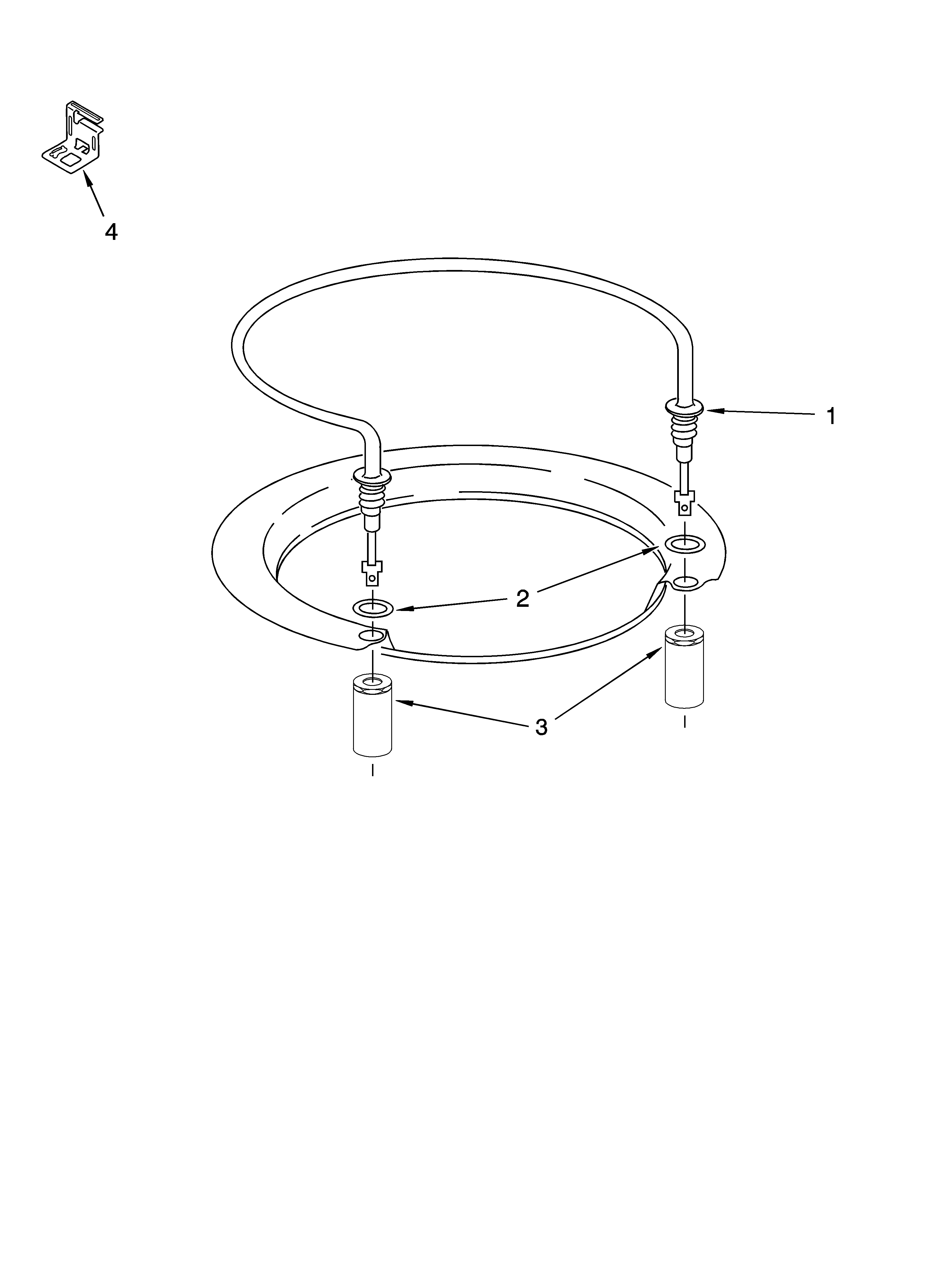 Kenmore 66517023402 heater parts diagram