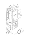 Kenmore Elite 10655609400 refrigerator liner parts diagram