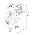 Kenmore Elite 10655609400 icemaker parts, optional parts diagram