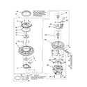Kenmore 66517002401 pump and motor parts diagram