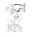 Kenmore 11016882502 machine base parts diagram
