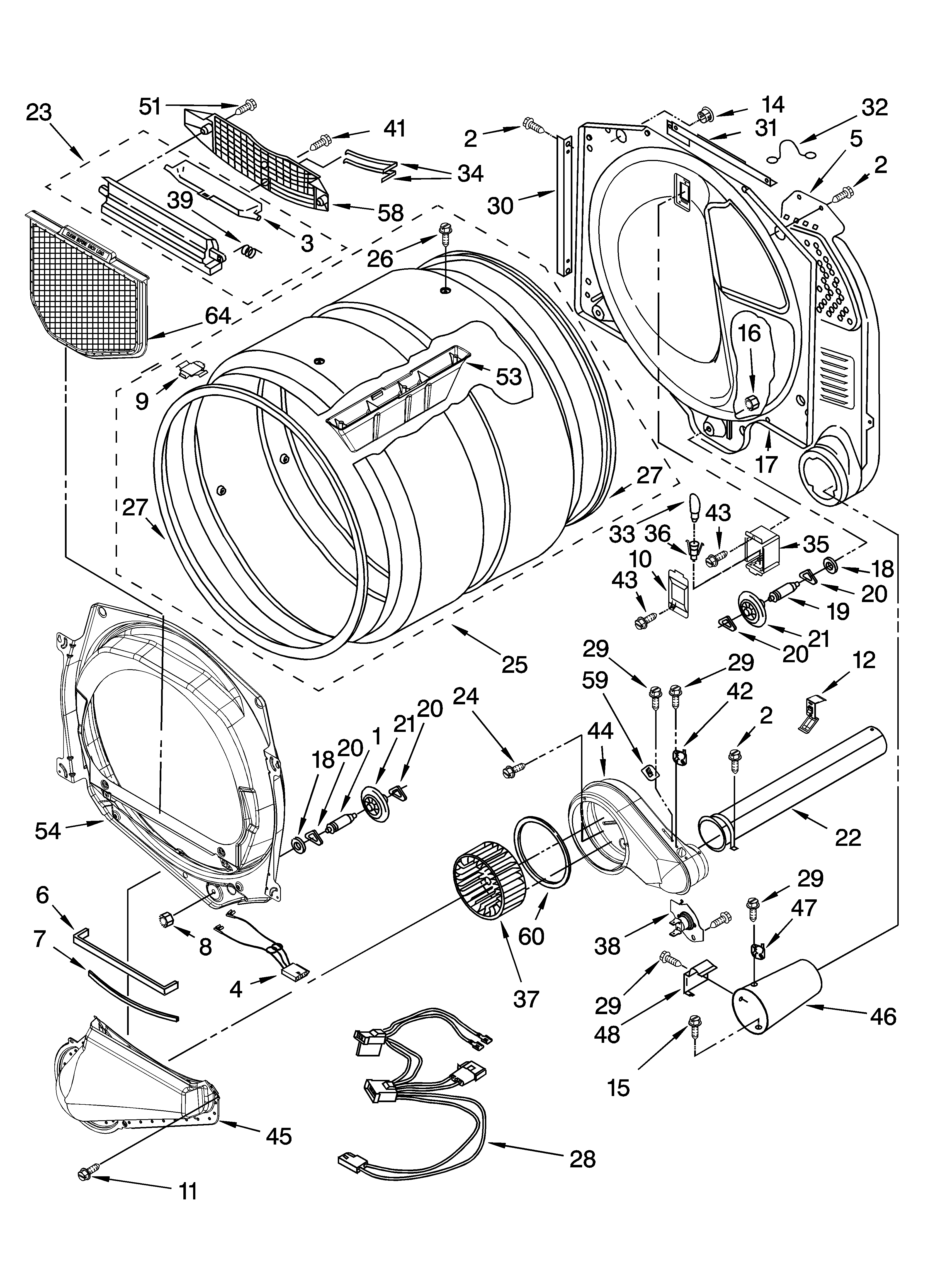 Sears Canada 110C96562500 bulkhead parts diagram