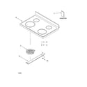 Kenmore 66595274500 cooktop parts diagram