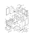 Kenmore 66595274500 chassis parts diagram