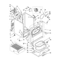 Kenmore 11066832501 cabinet parts diagram