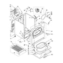 Kenmore 11066862501 cabinet parts diagram