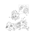 Kenmore 11066862501 bulkhead parts, optional parts (not included) diagram