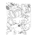 Kenmore Elite 11066964501 bulkhead parts, optional parts (not included) diagram