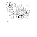 Kenmore 11088752796 washer/dryer control panel parts diagram