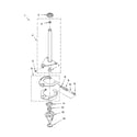 Kenmore 11088752796 brake and drive tube parts diagram
