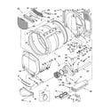 Kenmore Elite 11085874401 bulkhead parts diagram