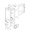 Kenmore Elite 10656699502 refrigerator liner parts diagram