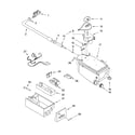 Kenmore Elite 11045862402 dispenser parts diagram