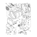 Kenmore Elite 11085089401 bulkhead parts diagram