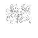 Kenmore 11077322600 bulkhead parts, optional parts (not included) diagram