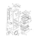 Kenmore 10656622500 refrigerator liner parts diagram