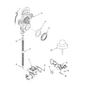 Kenmore 66513229K601 fill and overfill parts diagram