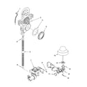 Kenmore Elite 66513789K602 fill and overfill parts diagram