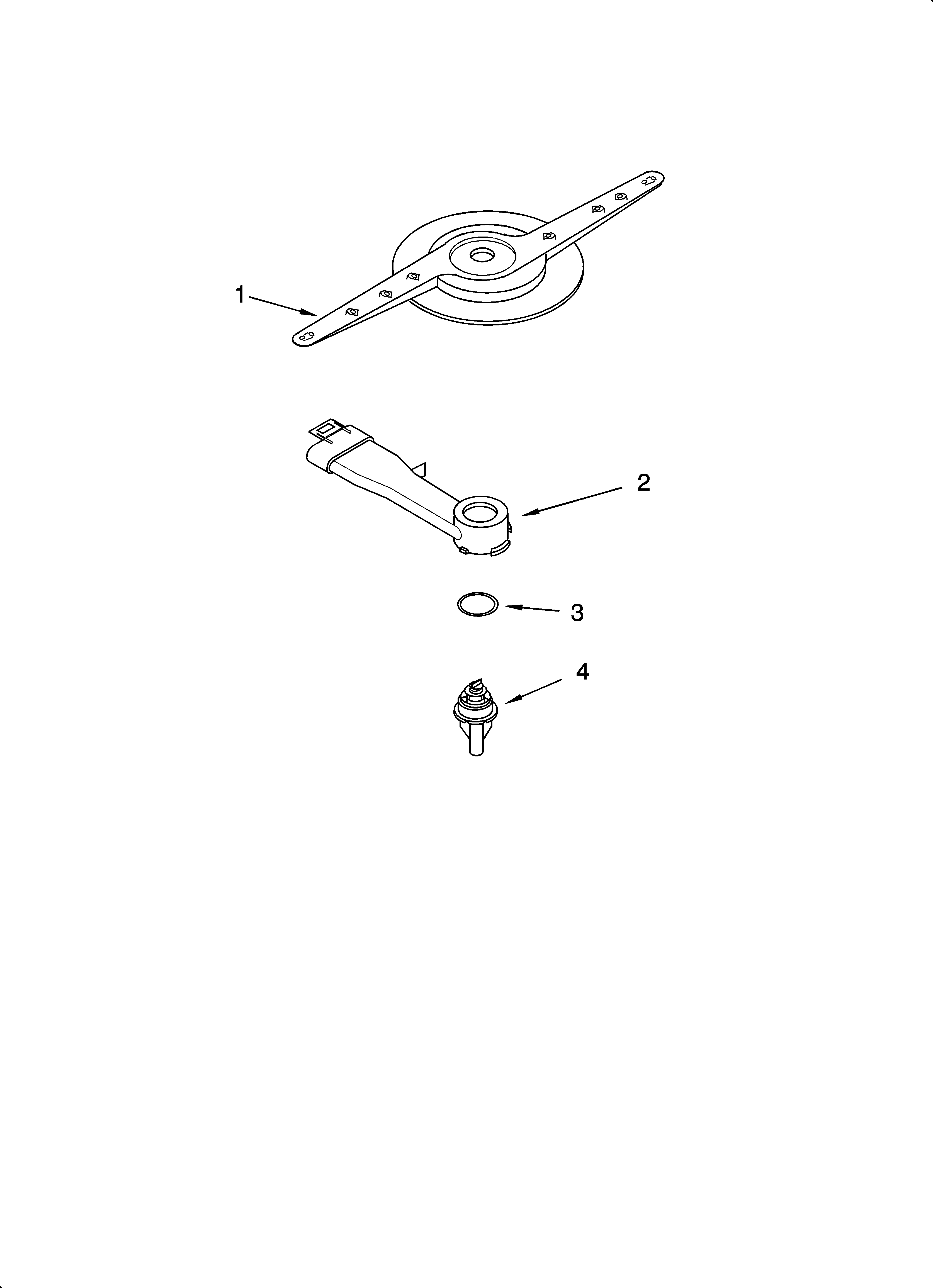 Kenmore Elite 66513793K602 lower washarm parts diagram